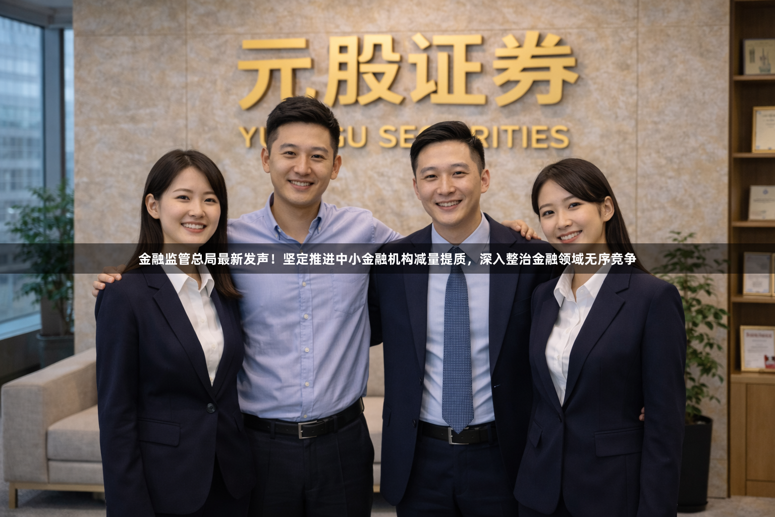 金融监管总局最新发声！坚定推进中小金融机构减量提质，深入整治金融领域无序竞争