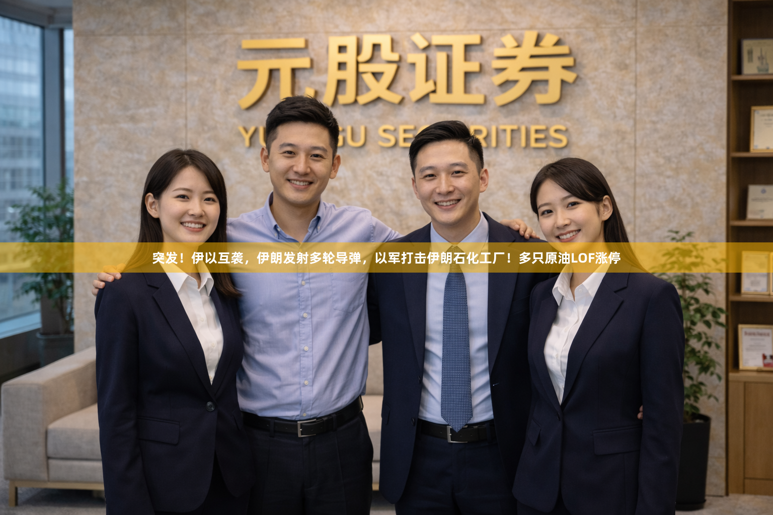 突发！伊以互袭，伊朗发射多轮导弹，以军打击伊朗石化工厂！多只原油LOF涨停